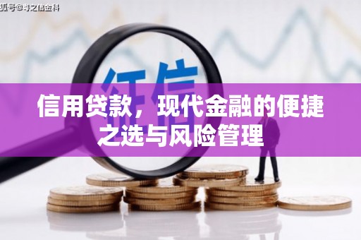 铜锣信用贷款，现代金融的便捷之选与风险管理