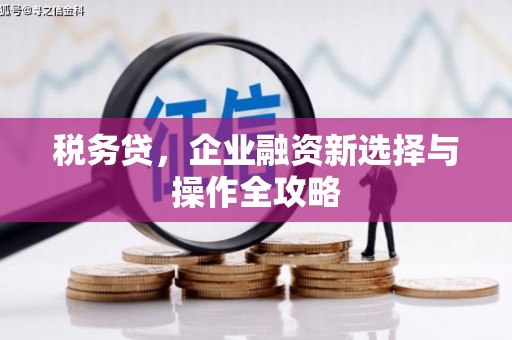 铜锣税务贷，企业融资新选择与操作全攻略