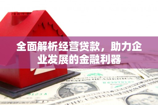 铜锣全面解析经营贷款，助力企业发展的金融利器