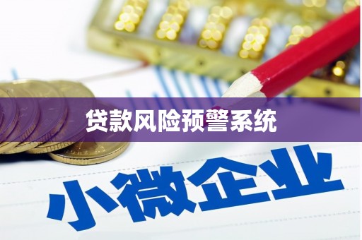 铜锣贷款风险预警系统