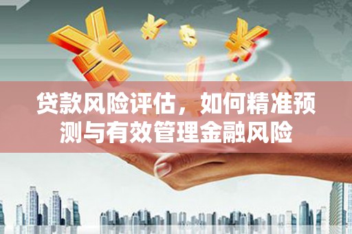 铜锣贷款风险评估，如何精准预测与有效管理金融风险
