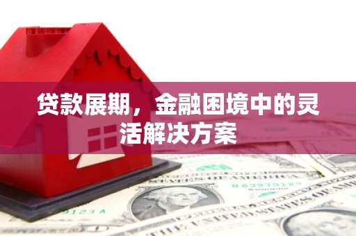 铜锣贷款展期，金融困境中的灵活解决方案