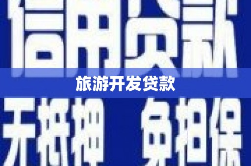 铜锣旅游开发贷款
