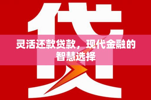 铜锣灵活还款贷款，现代金融的智慧选择