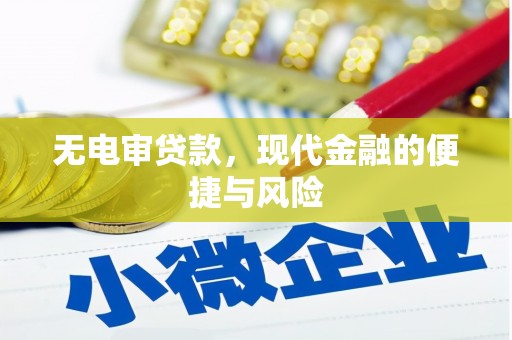 铜锣无电审贷款，现代金融的便捷与风险