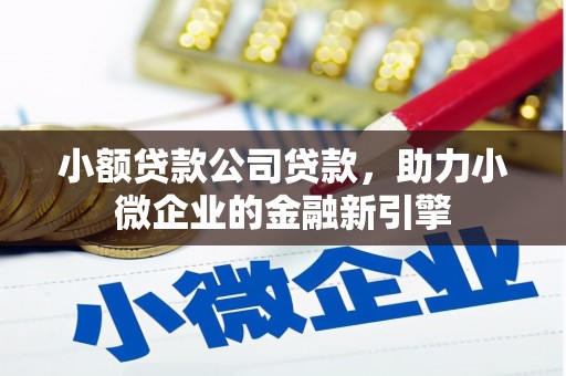 铜锣小额贷款公司贷款，助力小微企业的金融新引擎