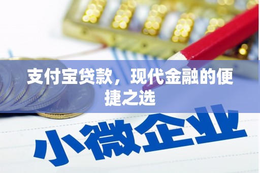 铜锣支付宝贷款，现代金融的便捷之选