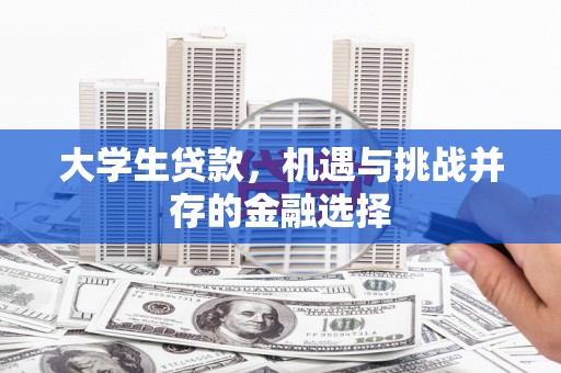 铜锣大学生贷款，机遇与挑战并存的金融选择