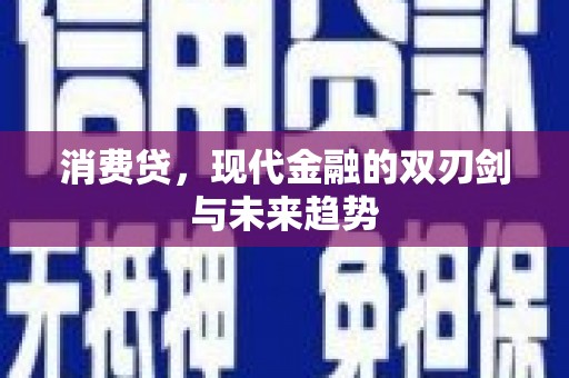 铜锣消费贷，现代金融的双刃剑与未来趋势